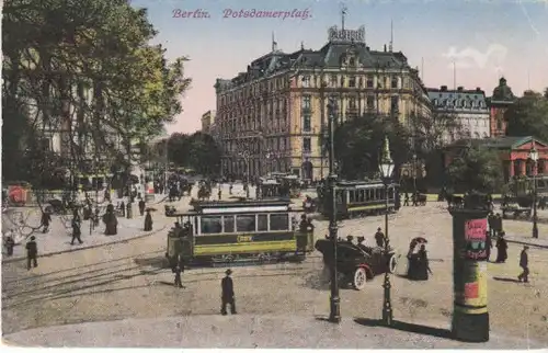 Berlin Potsdamerplatz mit Palast-Hotel gl1922 B4796