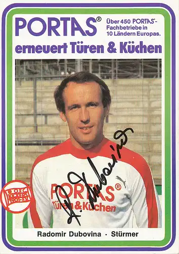 Fußball: Kickers Offenbach Radomir Dubovina 112.608