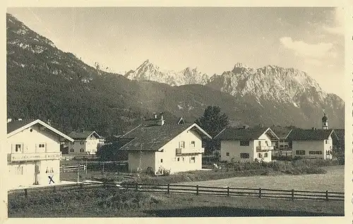 Krün gegen Karwendelgebirge ngl 119.989