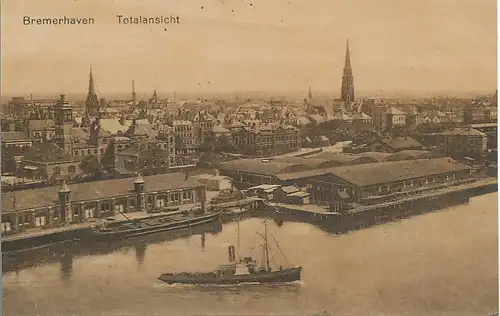 Bremerhaven Totalansicht gl1921 119.079