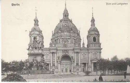 Berlin Dom und Lustgarten gl1916 B4723