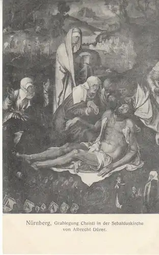 DÜRER Nürnberg Grablegung Christi ngl B5347