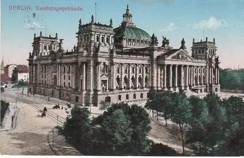 Berlin Reichstagsgebäude gl1914 B4849