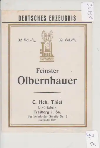 Feinster Olbernhauer C.H. Thiel Freiberg i. Sa. 93.891