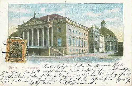 Berlin Kgl. Opernhaus gl1902 117.549