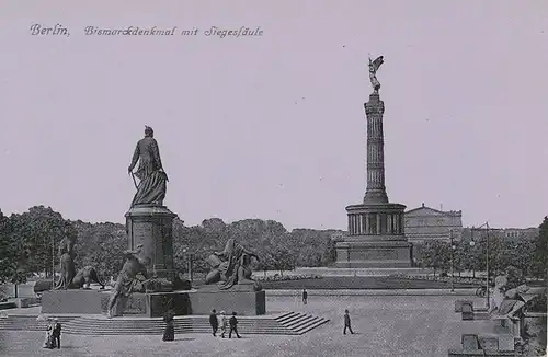 Berlin Bismarckdenkmal Siegessäule ngl 117.687