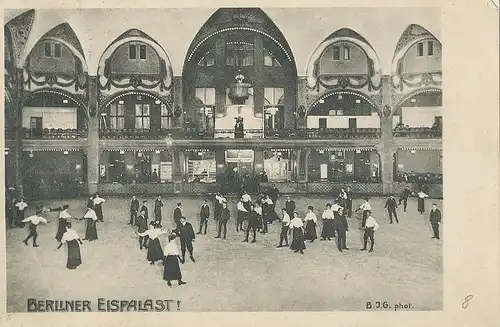 Berlin Eis-Palast Prägekarte gl19? 117.700