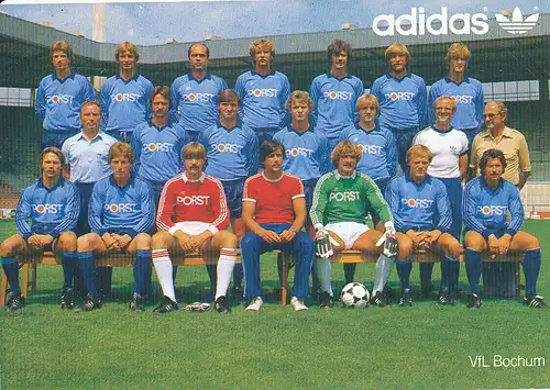 Fußball: VfL Bochum Mannschaft Werbekarte 111.998