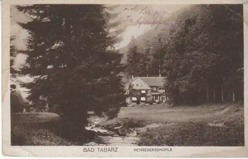 Bad Tabarz in Thüringen Hennebergsmühle gl1916 B6787