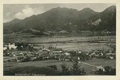 Schlehdorf am Kochelsee Panorama gl1933 120.060