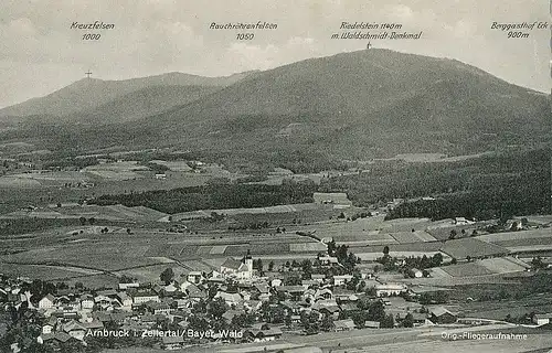 Arnbruck Panorama Fliegeraufnahme ngl 120.787