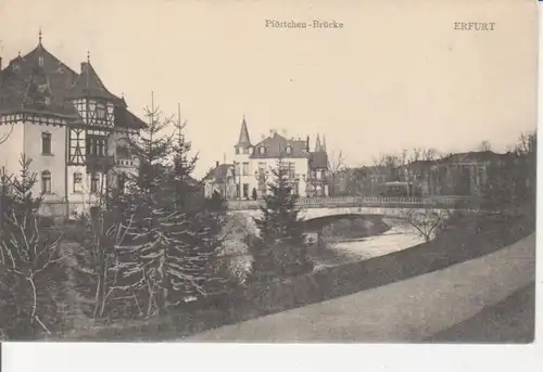 Erfurt Pförtchen-Brücke gl1908 92.481