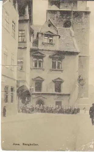 Jena Studenten-Treffen vor dem Burgkeller gl1900 B6821