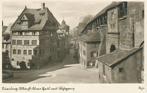 Nürnberg Albrecht-Dürer-Haus + Wehrgang gl1942 124.886