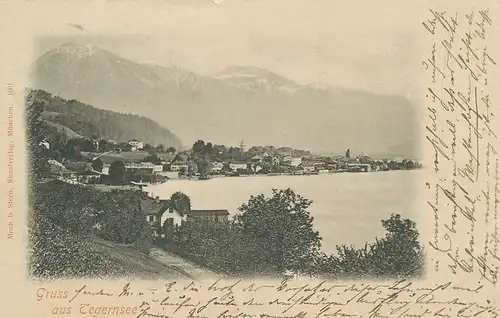 Tegernsee Panorama gl1901 119.367