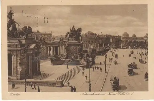 Berlin Nationaldenkmal Kaiser Wilh.I. gl1922 B4973