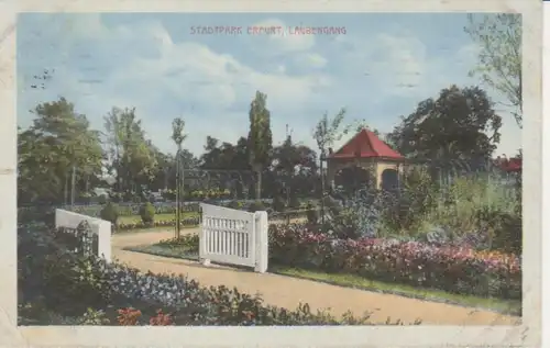 Erfurt Stadtpark Laubengang gl1913 92.501