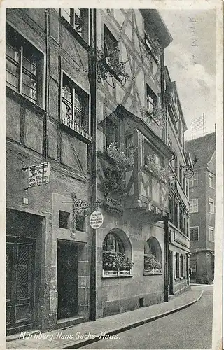 Nürnberg Hans Sachs-Haus gl1933 124.536