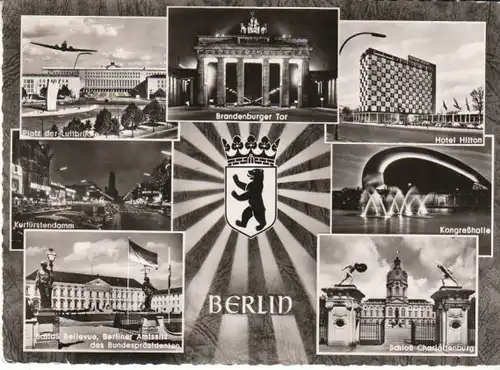 Berlin West Mehrbildkarte gl1960 B5001