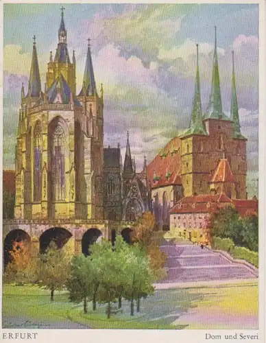 Erfurt Dom und Severikirche ngl 92.521