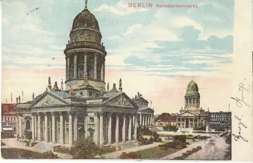 Berlin Gendarmenmarkt gl1906 B4856