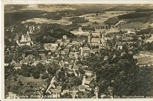 Gößweinstein Panorama Fliegeraufnahme glca.1940 121.015