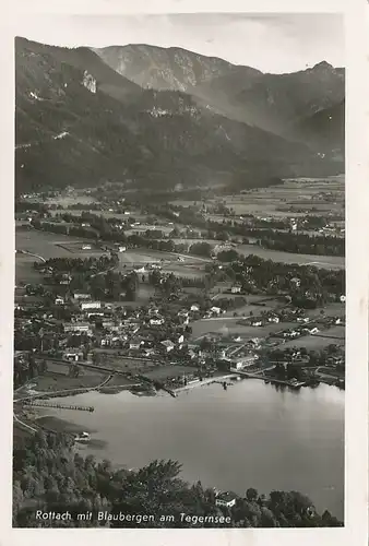 Rottach Tegernsee-Panorama Blauberge gl1942 119.491