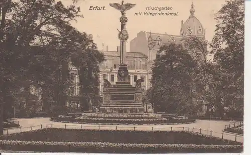 Erfurt Hirschgarten mit Kriegerdenkmal gl1919 92.435