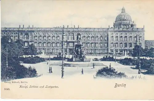 Berlin Königl.Schloß Lustgarten ngl B4672