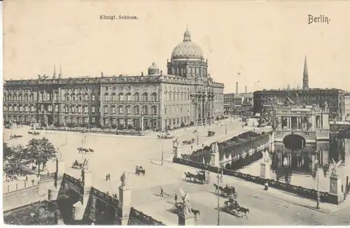 Berlin Kgl.Schloß National-Denkmal gl1905 B4683