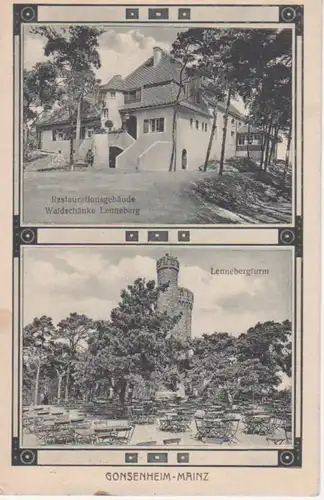 Gonsenheim/Mainz Waldschänke Lenneb. feldpgl1918 94.609