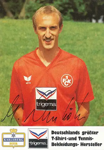 Fußball: 1.FC Kaiserslautern Michael Nushöhr 112.335