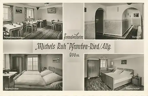 Pfronten-Ried Fremdenheim Michels Ruh ngl 123.564