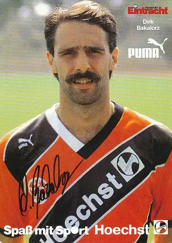 Fußball: Eintracht Frankfurt Dirk Bakalorz 112.222