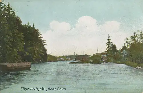 Ellsworth, Maine, Boat Cove ngl 118.650