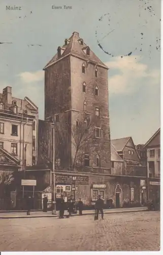 Mainz Partie beim Eisernen Turm gl1913 94.593