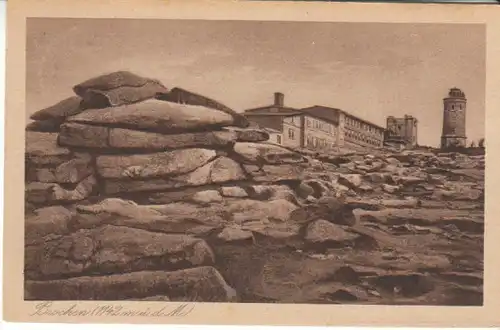 Brocken im Harz Teufelskanzel gl1925 B6394