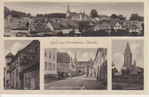 Herrnsheim Neubau Kirche Mausoleum Totale ngl 94.781