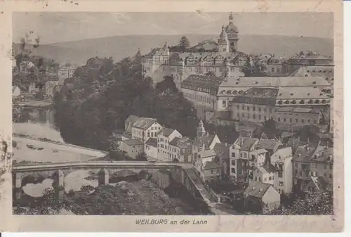 Weilburg Stadtpanorama gl1919 95.321