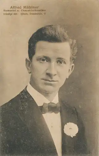 Porträt Alfred Mühlner Humorist ngl 115.554
