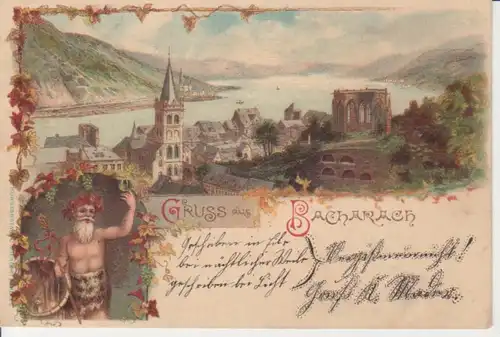 Bacharach Litho Panorama glca.1900 94.843