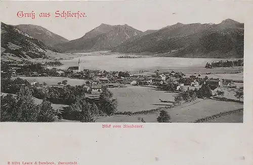 Schliersee Blick vom Rissbauer ngl 120.382