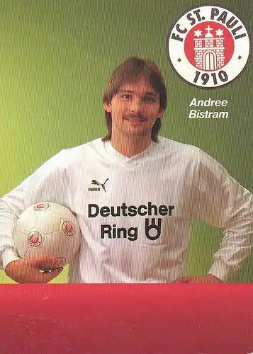 Fußball: FC St. Pauli Hamburg Andree Bistram 112.247
