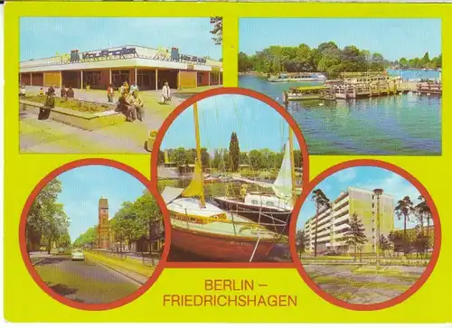 Berlin-Friedrichshagen Mehrbildkarte gl1986 B5012