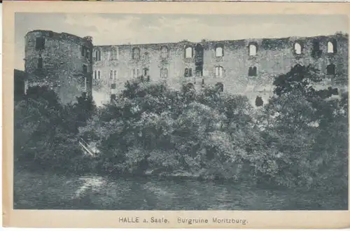 Halle a.S. Ruine Moritzburg gl1910 B6531