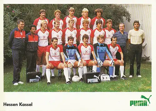 Fußball: Hessen Kassel Mannschaftsbild 112.378