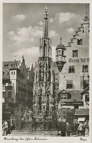 Nürnberg Schöner Brunnen gl1937 124.440