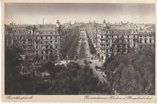 Frankfurt/M. Kaiserstraße Blick>Hauptbahnhof ngl B7125