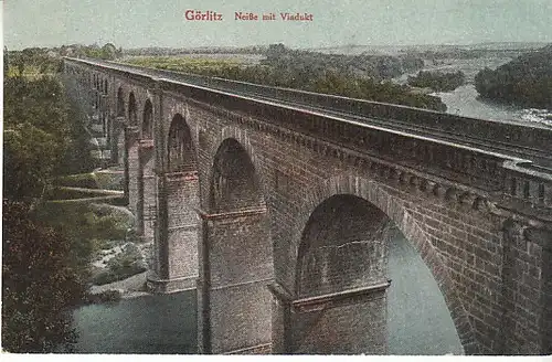 Görlitz Viadukt über die Neiße gl1924 C2347
