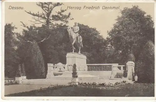 Dessau Herzog Friedrich Denkmal feldpgl1915 B6715